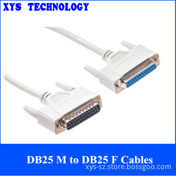 Beiji Color DB25 male to female Cables 5FT